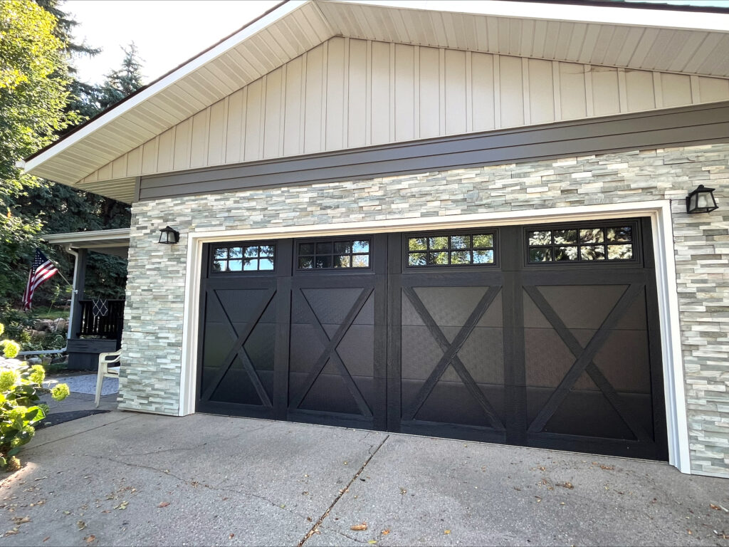 Steel Overlay Residential Garage Door | Midland Garage Door